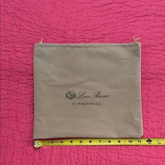 Loro Piana drawstrings Beige Dust Bag - Picture 2 of 4